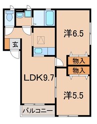 ボヌールメゾン 岡崎の物件間取画像